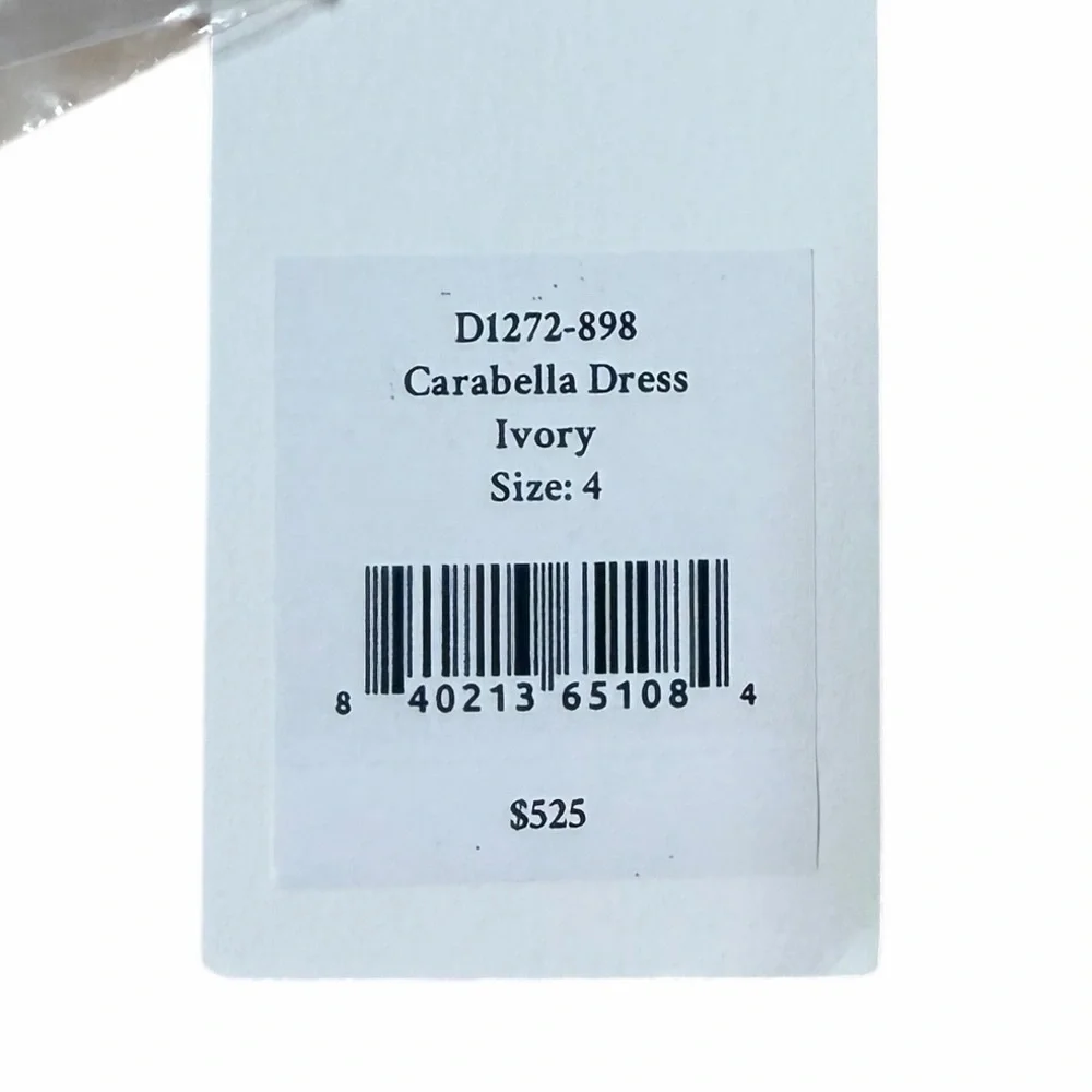 NEW Loveshackfancy Carabella Dress Ivory - Picture 11 of 15